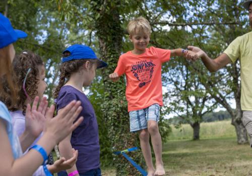 Activités enfants en plein air domaine de dugny