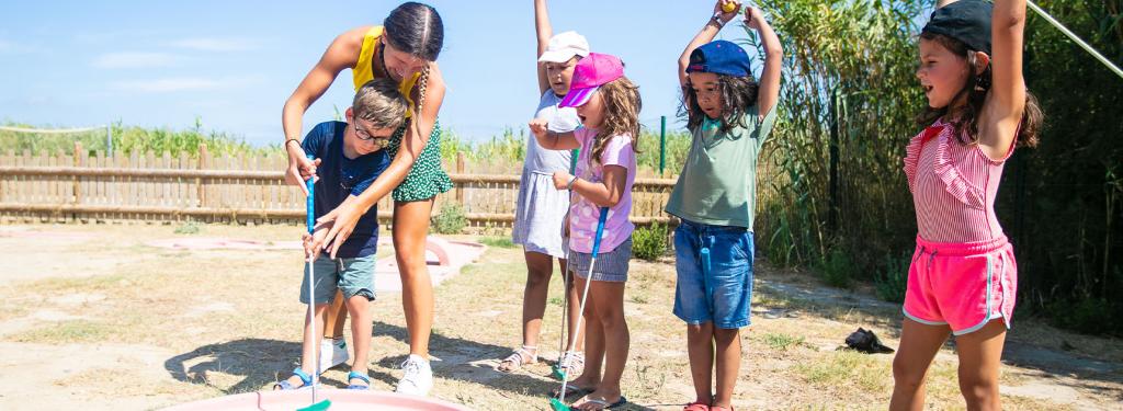 Mini-golf au camping Marisol